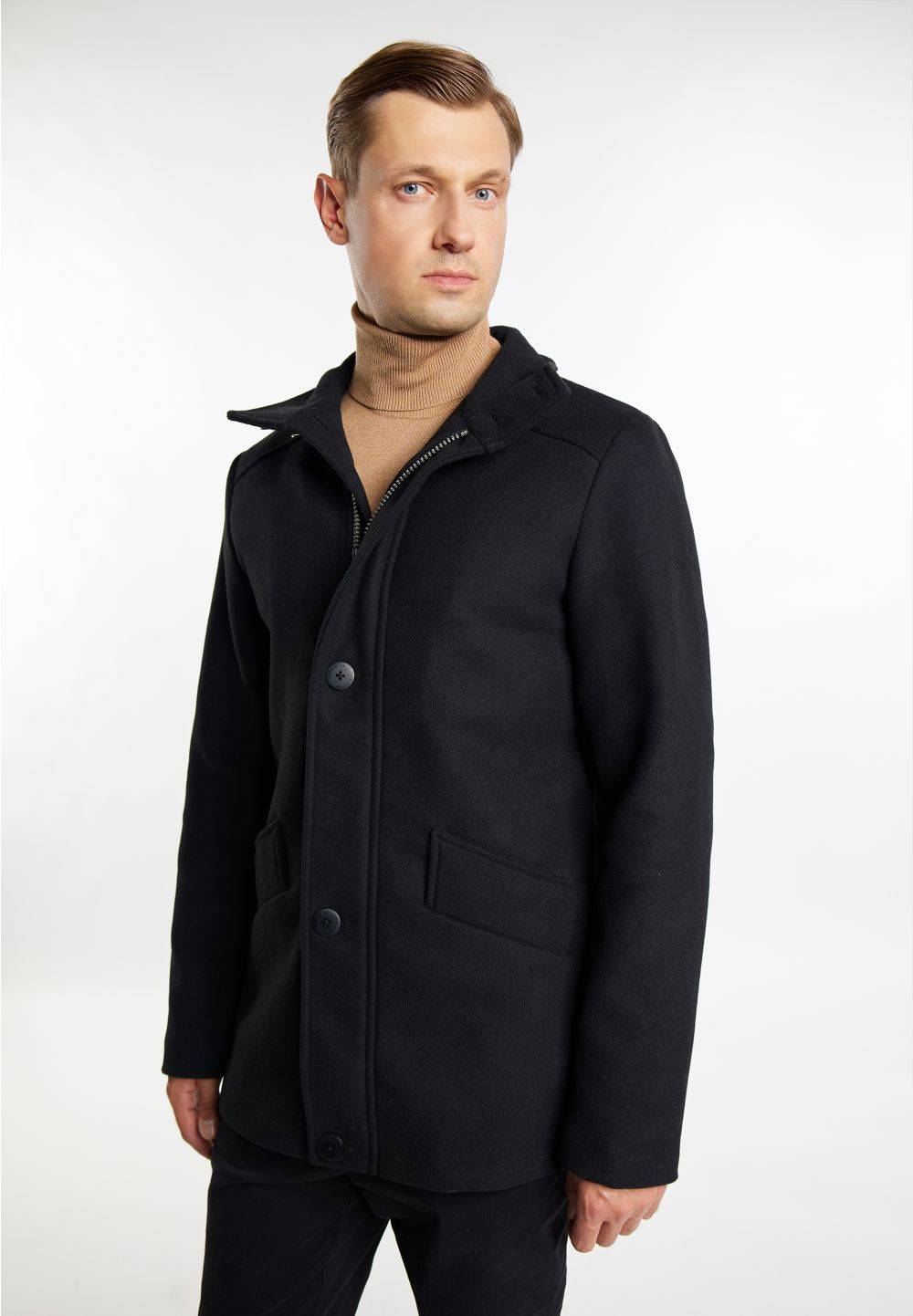 Schmuddelwedda DreiMaster Klassik Übergangsjacke aus Wollgemisch Verkauf