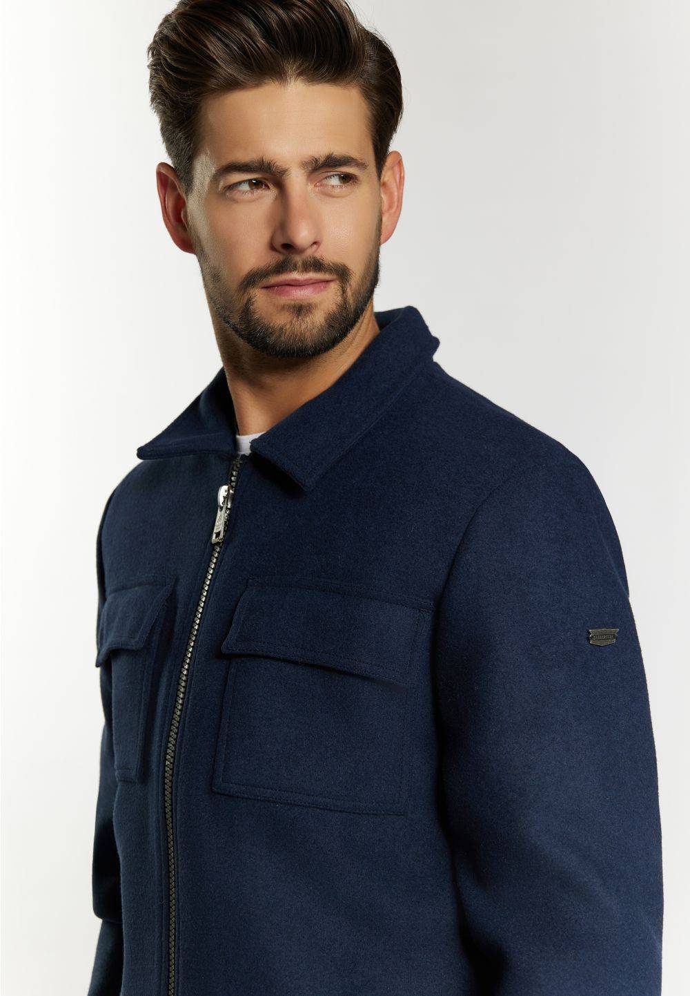 Schmuddelwedda DreiMaster Vintage Übergangsjacke aus Wollgemisch Fabrikverkauf