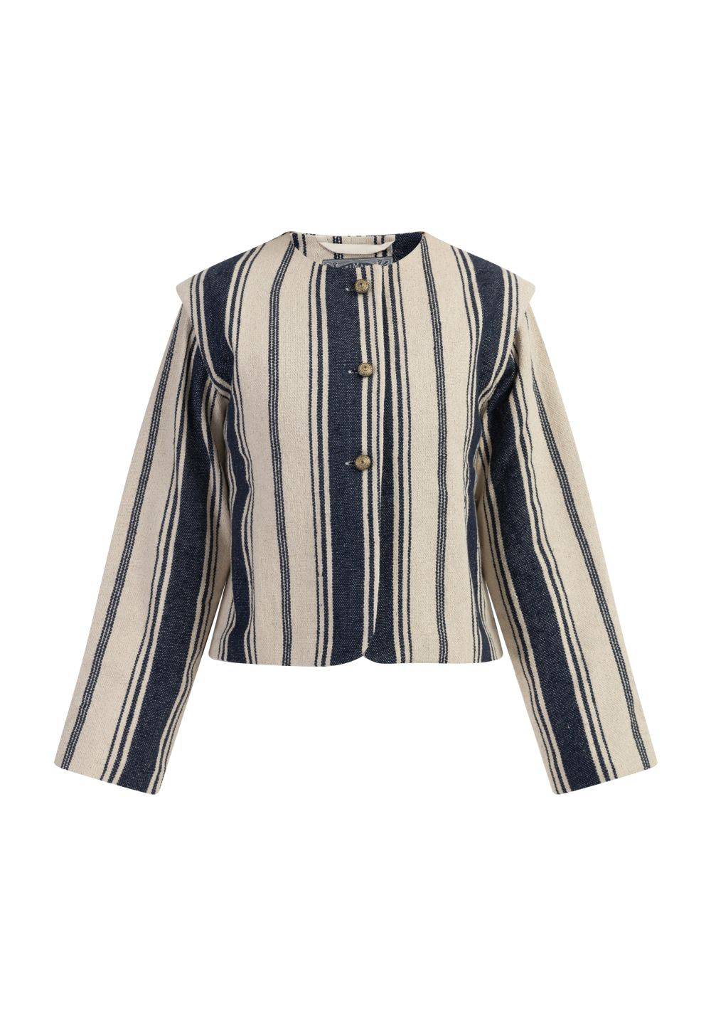 Schmuddelwedda DreiMaster Vintage Kurze Blazerjacke Bis zu 50% Rabatt