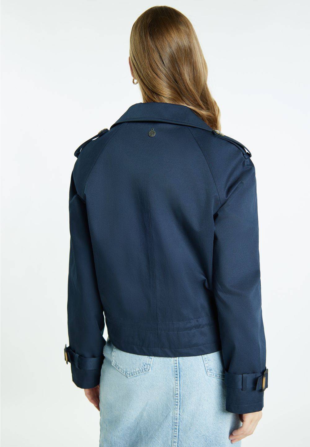 Schmuddelwedda DreiMaster Vintage Kurze Trenchjacke Vatertagsangebot