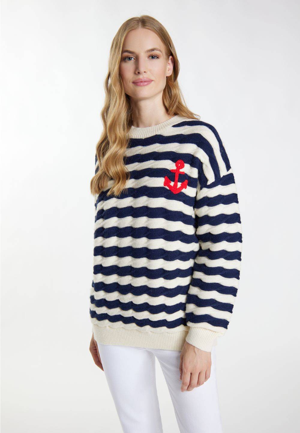 Schmuddelwedda DreiMaster Maritim Strickpullover Kostenloser Versand international