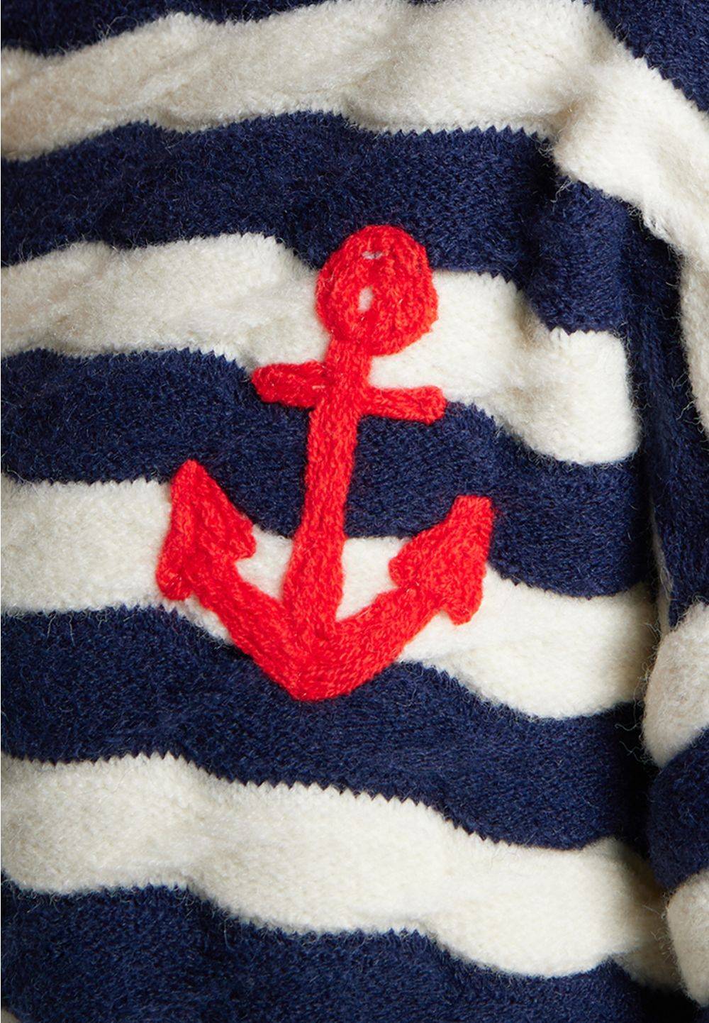 Schmuddelwedda DreiMaster Maritim Strickpullover Kostenloser Versand international