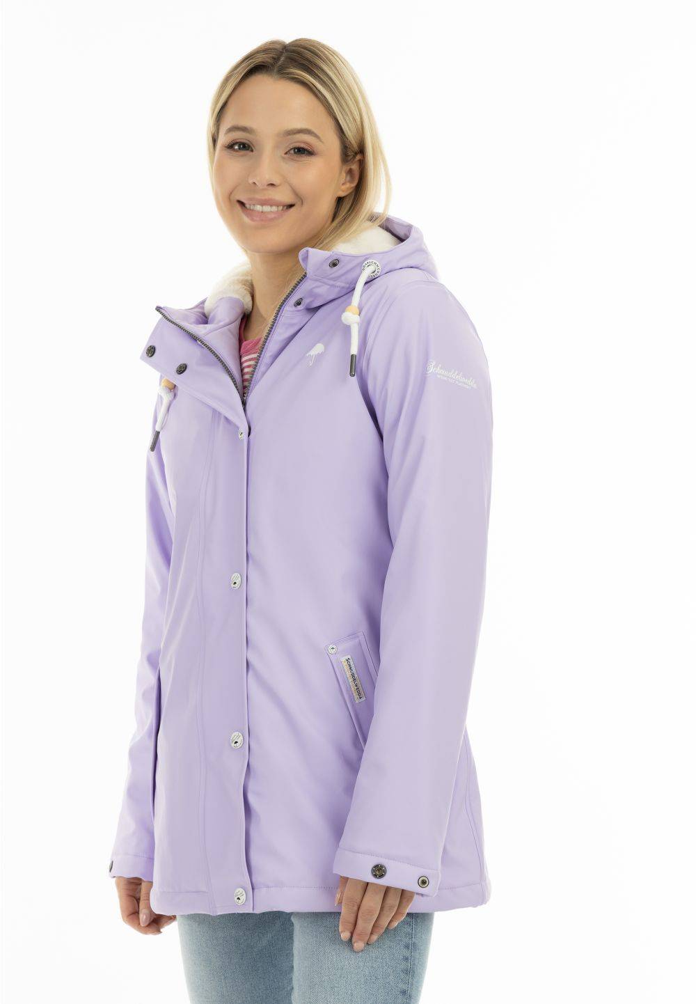 Schmuddelwedda Schmuddelwedda Regenjacke mit Webpelzfutter VIP-Rabatte