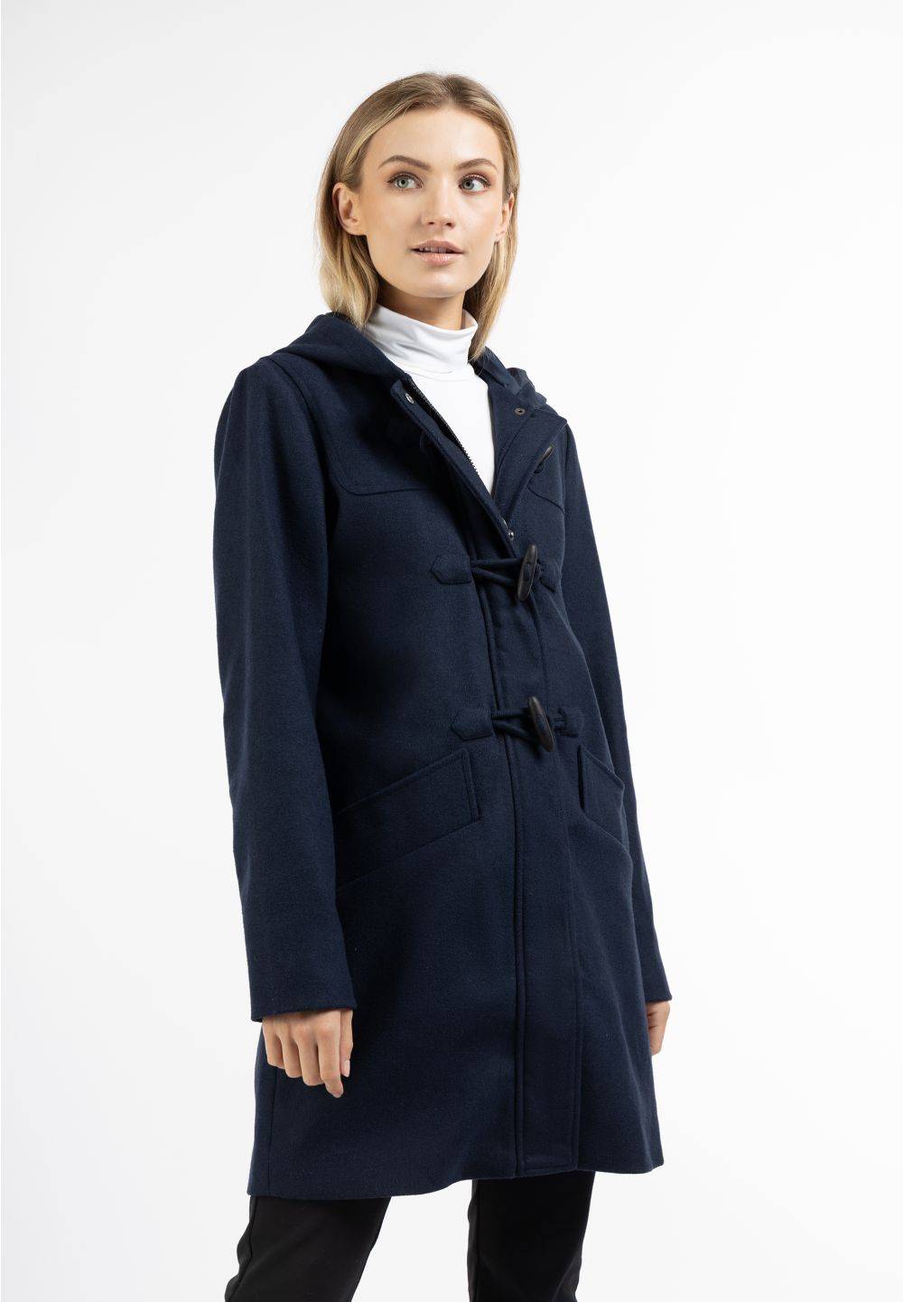 Schmuddelwedda DreiMaster Klassik Dufflecoat aus Wollgemisch Letzte 2 Tage