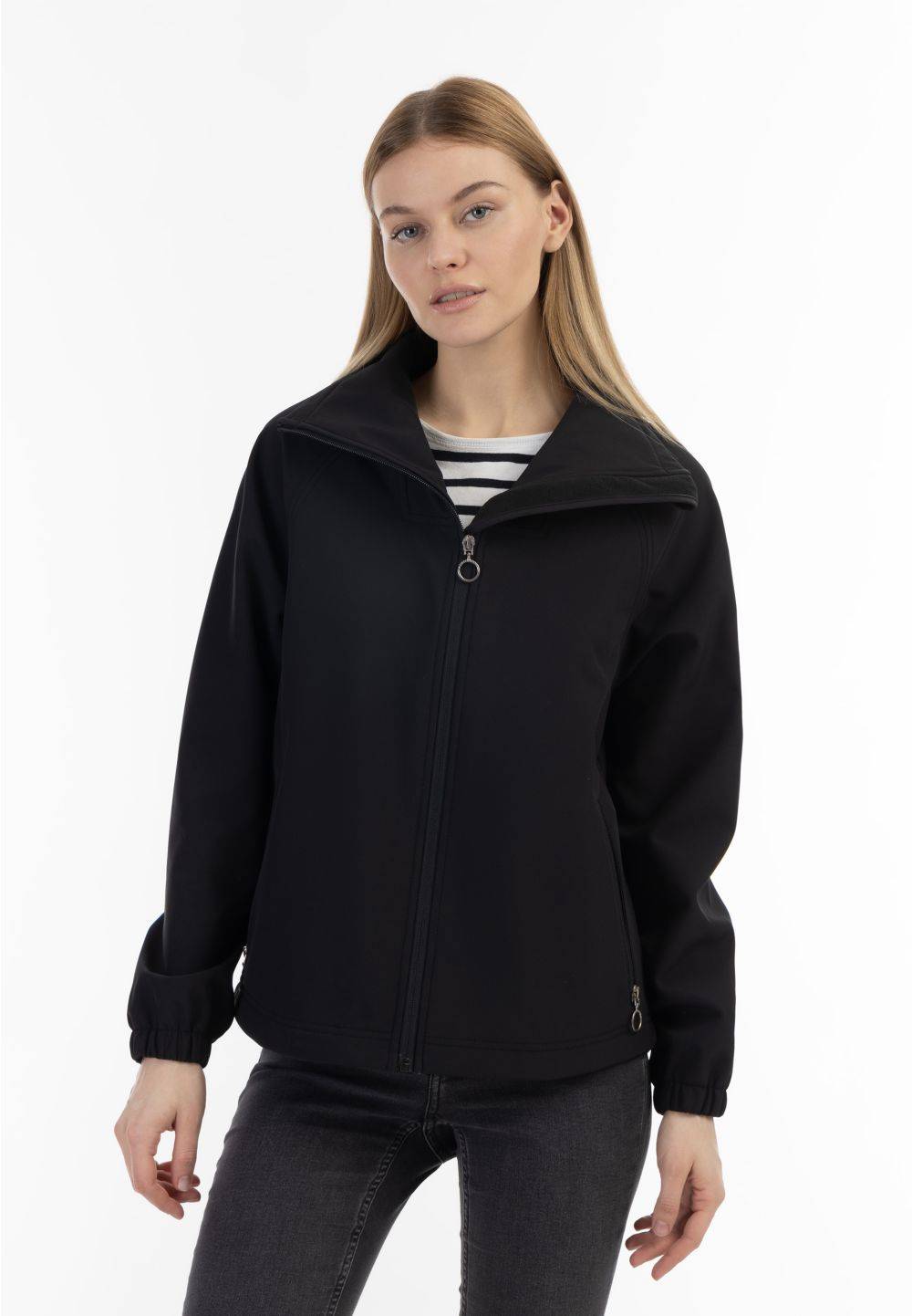 Schmuddelwedda DreiMaster Maritim Softshelljacke - recyceltes Material