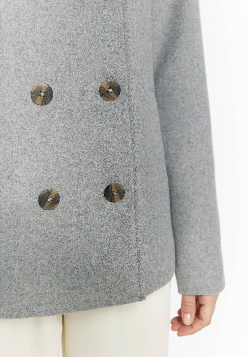 Schmuddelwedda DreiMaster Klassik Übergangsjacke aus Wollgemisch Online