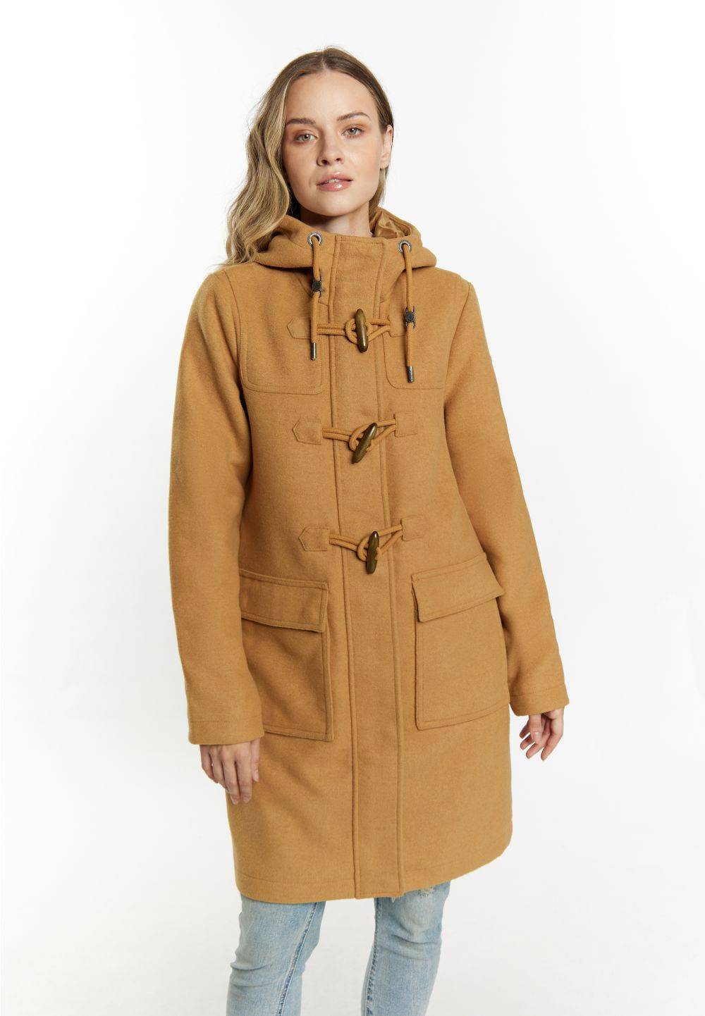 Schmuddelwedda DreiMaster Vintage Dufflecoat aus Wollgemisch