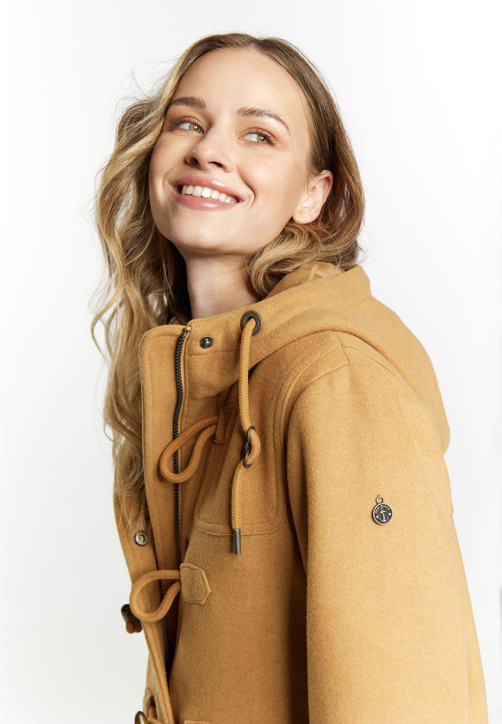 Schmuddelwedda DreiMaster Vintage Dufflecoat aus Wollgemisch Outlet