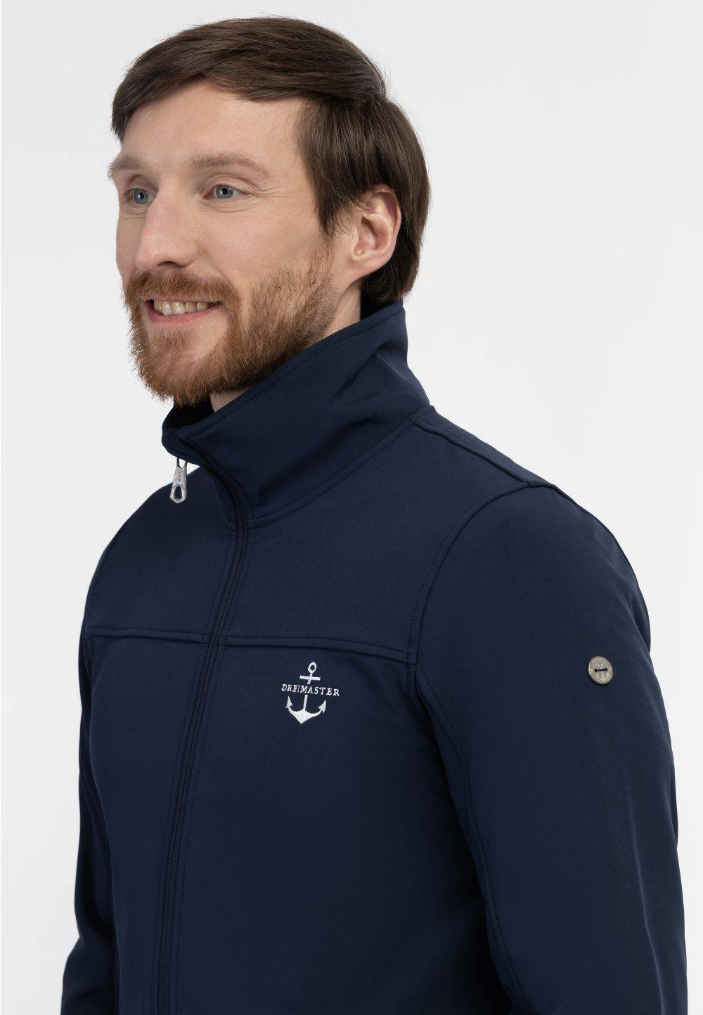 Schmuddelwedda DreiMaster Maritim Softshelljacke - recyceltes Material Schlussverkauf