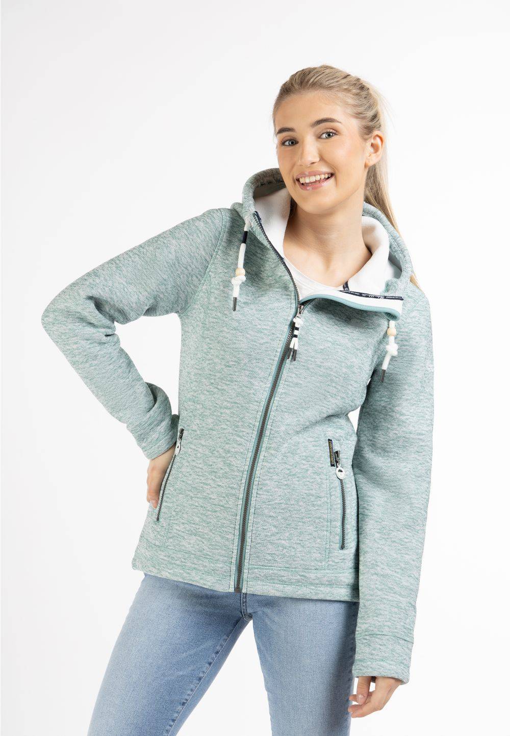 Schmuddelwedda Schmuddelwedda Strickfleecejacke Kostenlose Rückgabe