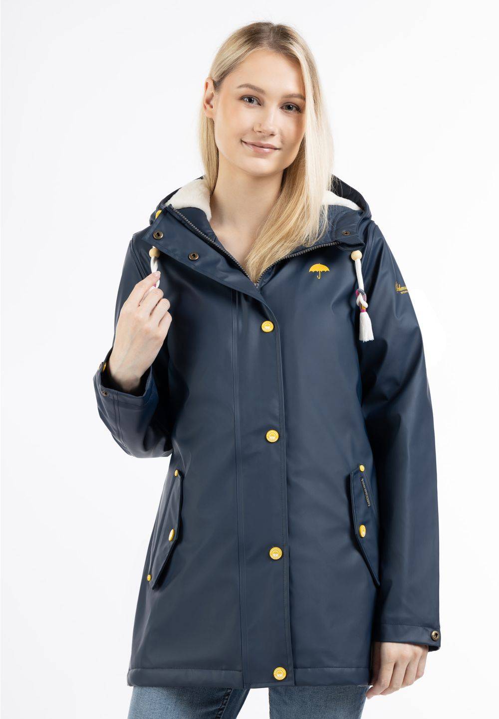 Schmuddelwedda Schmuddelwedda Regenjacke mit Webpelzfutter Bis zu 60% Rabatt