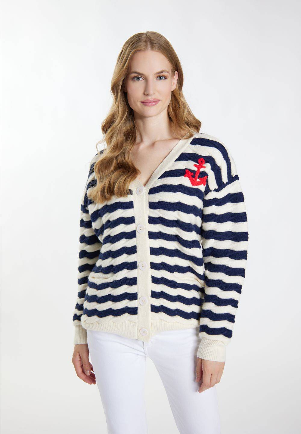 Schmuddelwedda DreiMaster Maritim Strickjacke