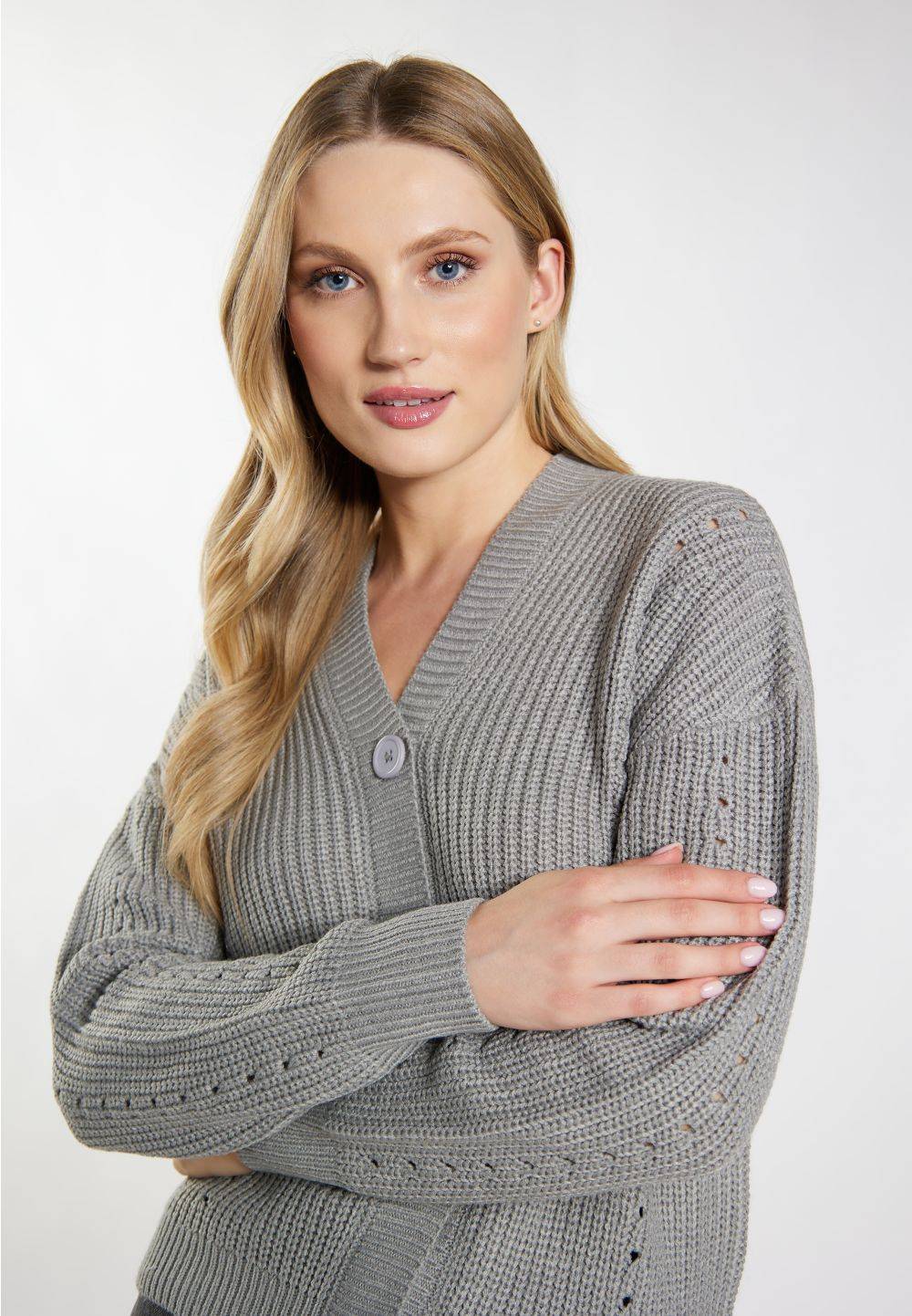 Schmuddelwedda DreiMaster Vintage Strickjacke im Angebot