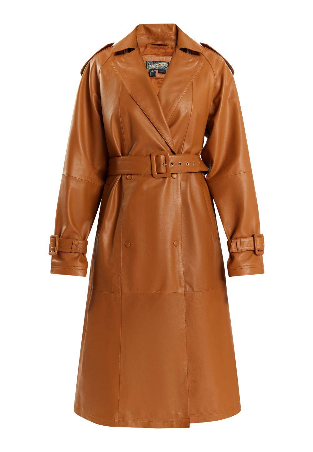 Schmuddelwedda DreiMaster Vintage Trenchcoat aus Leder Rabatt