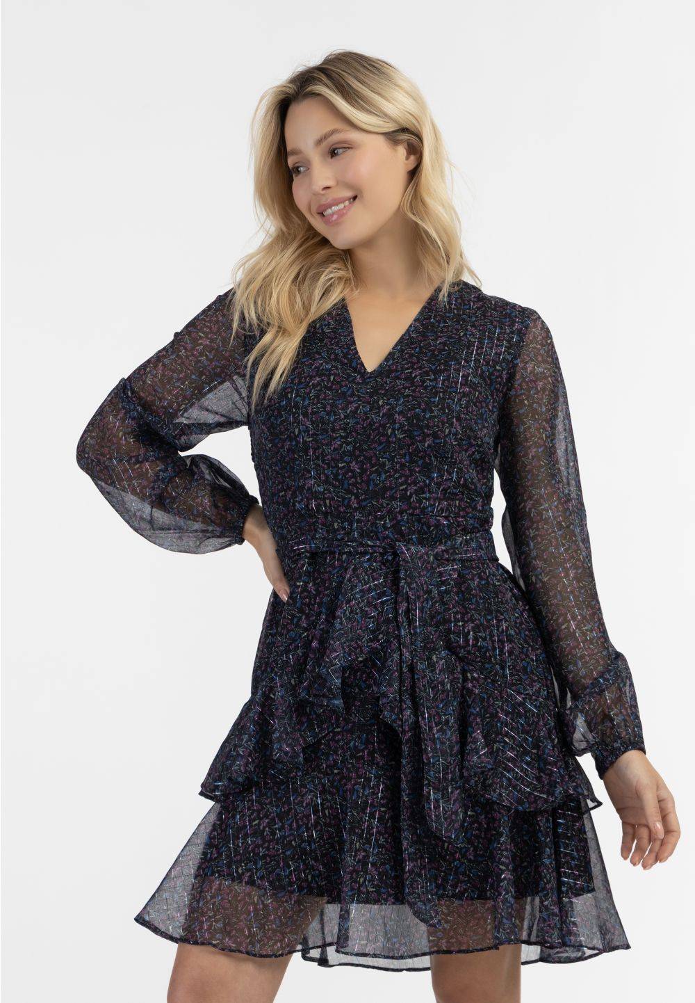 Schmuddelwedda DreiMaster Vintage Midi Langarmkleid Exklusive Angebote