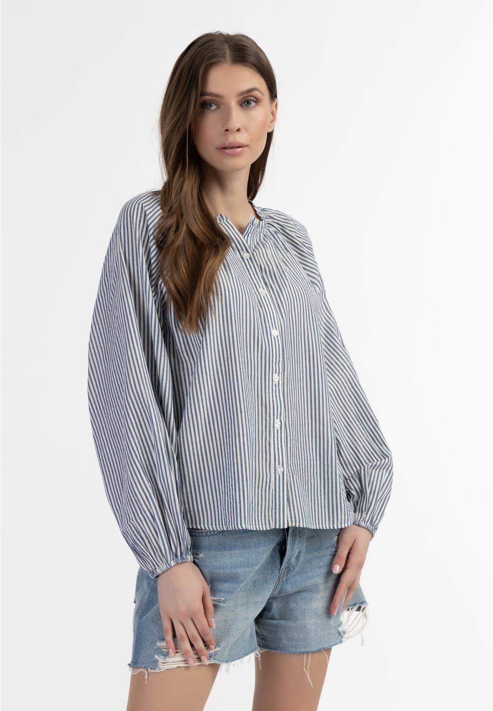 Schmuddelwedda DreiMaster Vintage Langarm Bluse Große Rabatte