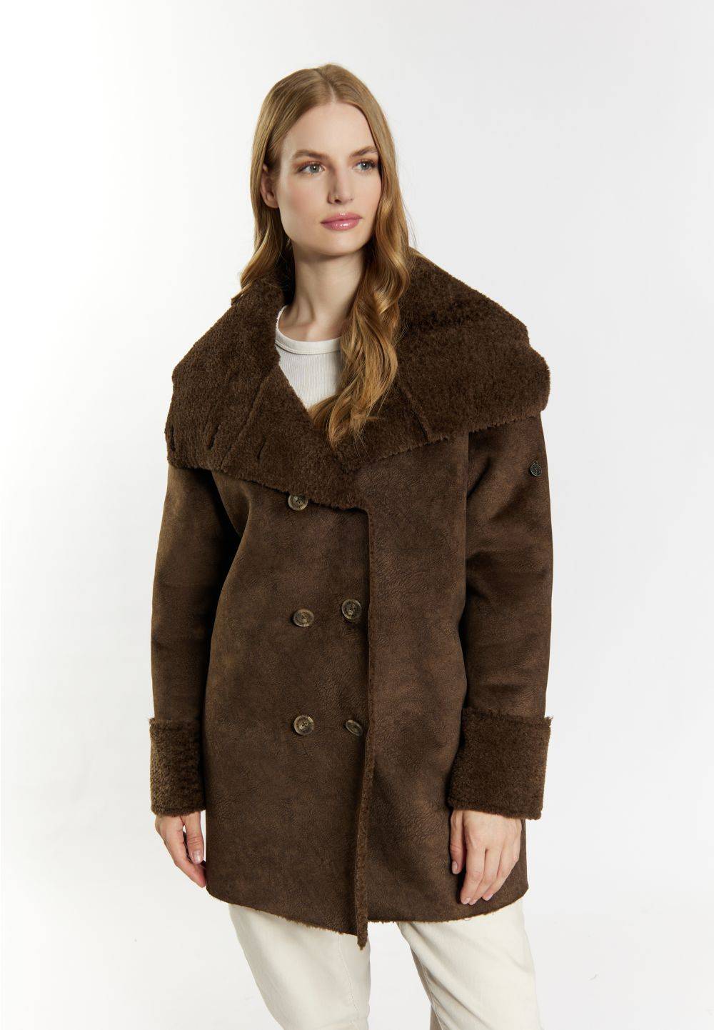 Schmuddelwedda DreiMaster Vintage Jacke aus Fellimitat