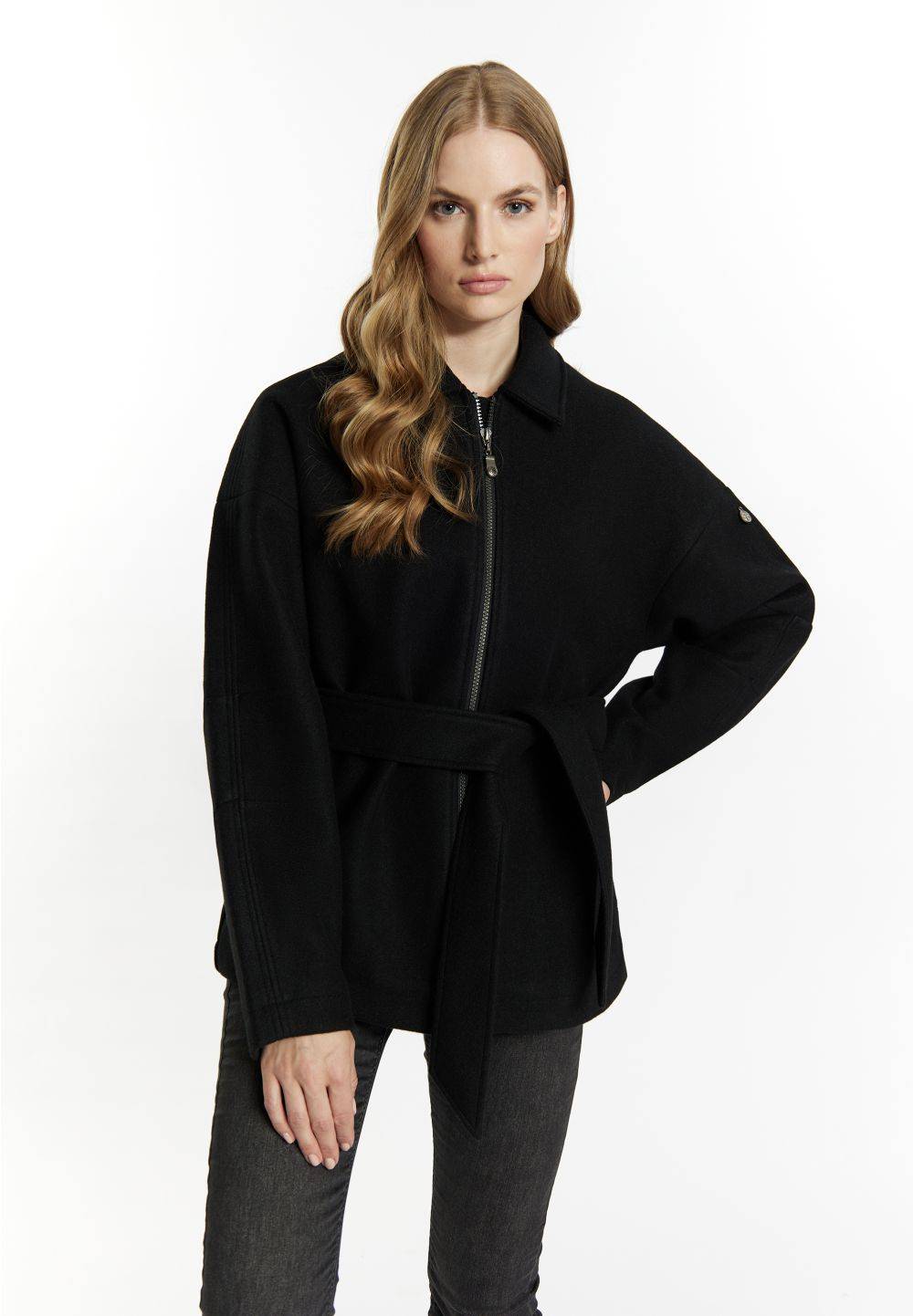 Schmuddelwedda DreiMaster Vintage Übergangsjacke in Wolloptik