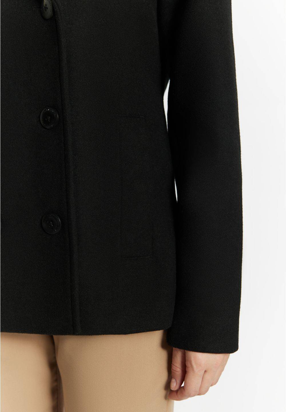 Schmuddelwedda DreiMaster Klassik Cabanjacke aus Wollgemisch JETZT KAUFEN