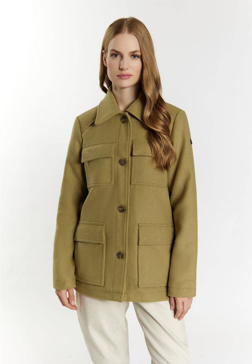 Schmuddelwedda DreiMaster Vintage Übergangsjacke aus Wollgemisch