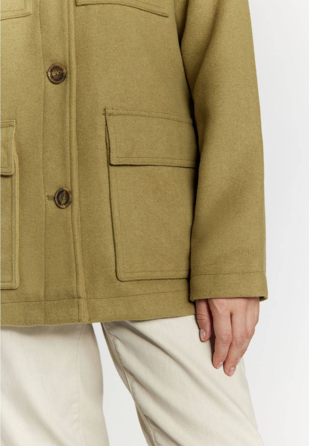 Schmuddelwedda DreiMaster Vintage Übergangsjacke aus Wollgemisch Nur für heute
