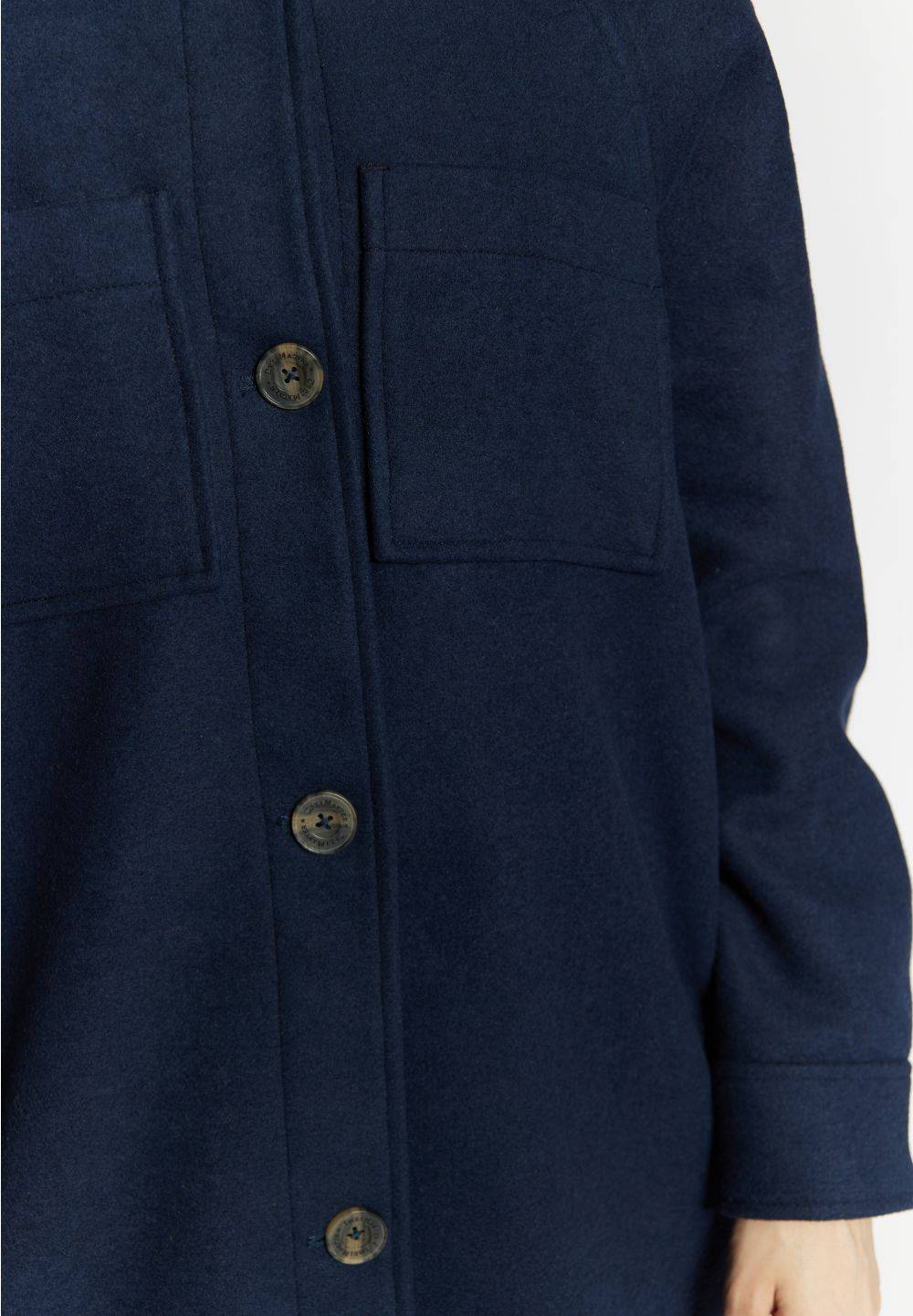 Schmuddelwedda DreiMaster Vintage Übergangsjacke aus Wollgemisch Sonderangebot der Fabrik