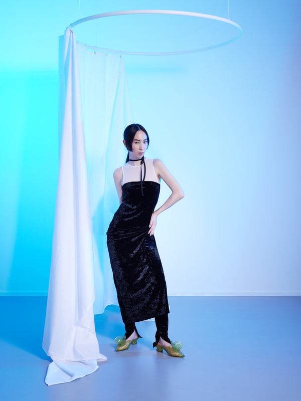 Simone Wild Velvet Dress Daisy Bis zu 50% Rabatt
