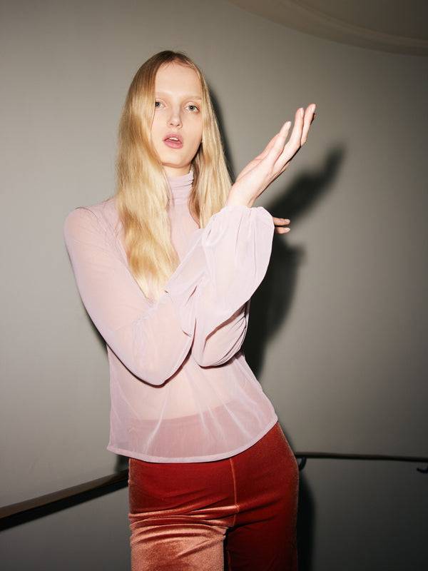 Simone Wild Mesh LS Blouse Jane Vierteljährliche Förderung