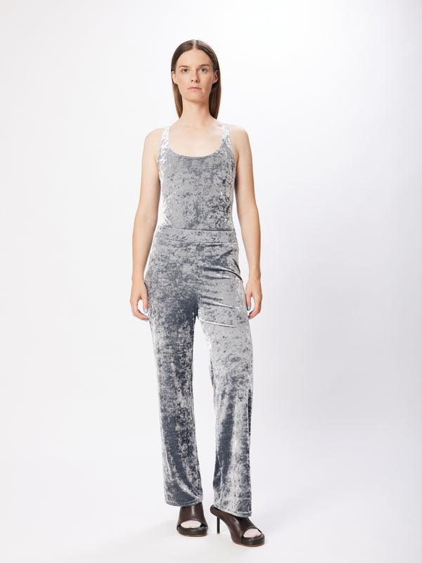 Simone Wild Hammered Velvet Singlet Verkauf