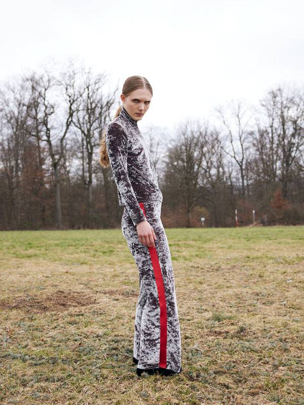 Simone Wild Velvet Stripe Pants Vatertagsangebot