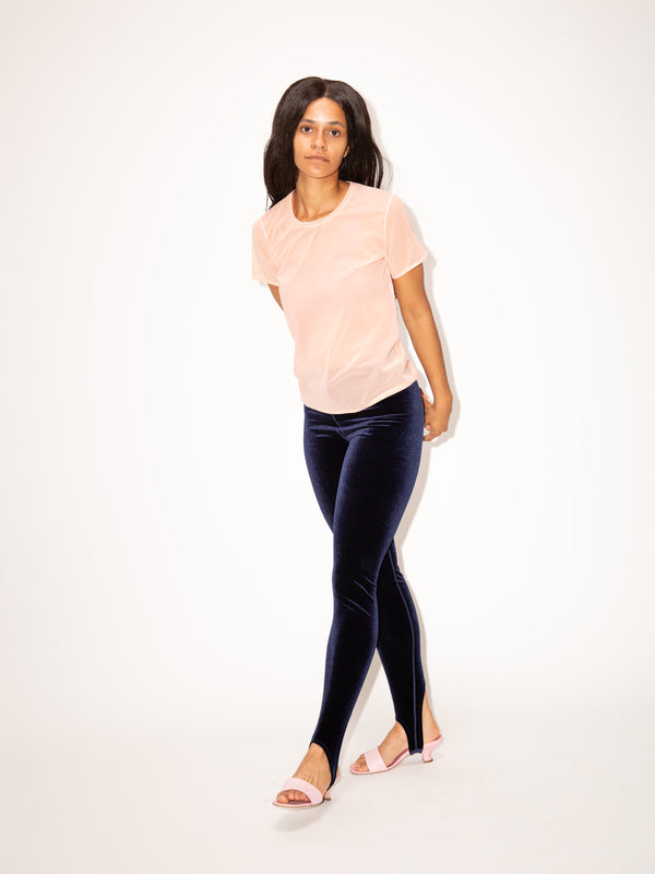 Simone Wild Velvet Stirrup Pants Online