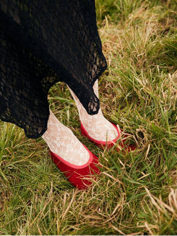 Simone Wild Velvet Ballet Slipper Fabrikpreis