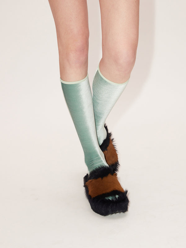 Simone Wild Velvet Knee Socks Letzte 2 Tage