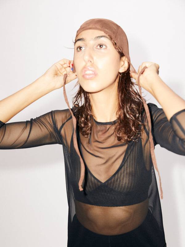 Simone Wild Net Bonnet Rabatt