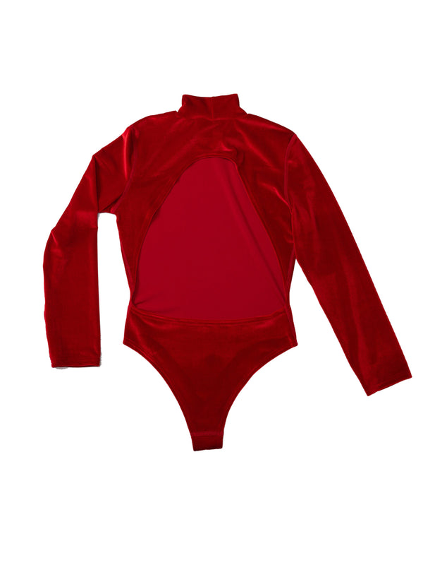 Simone Wild Velvet Body High Neck Saisonschlussverkauf