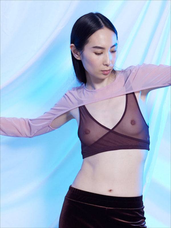 Simone Wild Mesh Wrap Bra 50% Rabatt mit kostenlosem Versand
