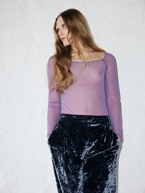 Simone Wild Mesh Body Swan Im Verkauf