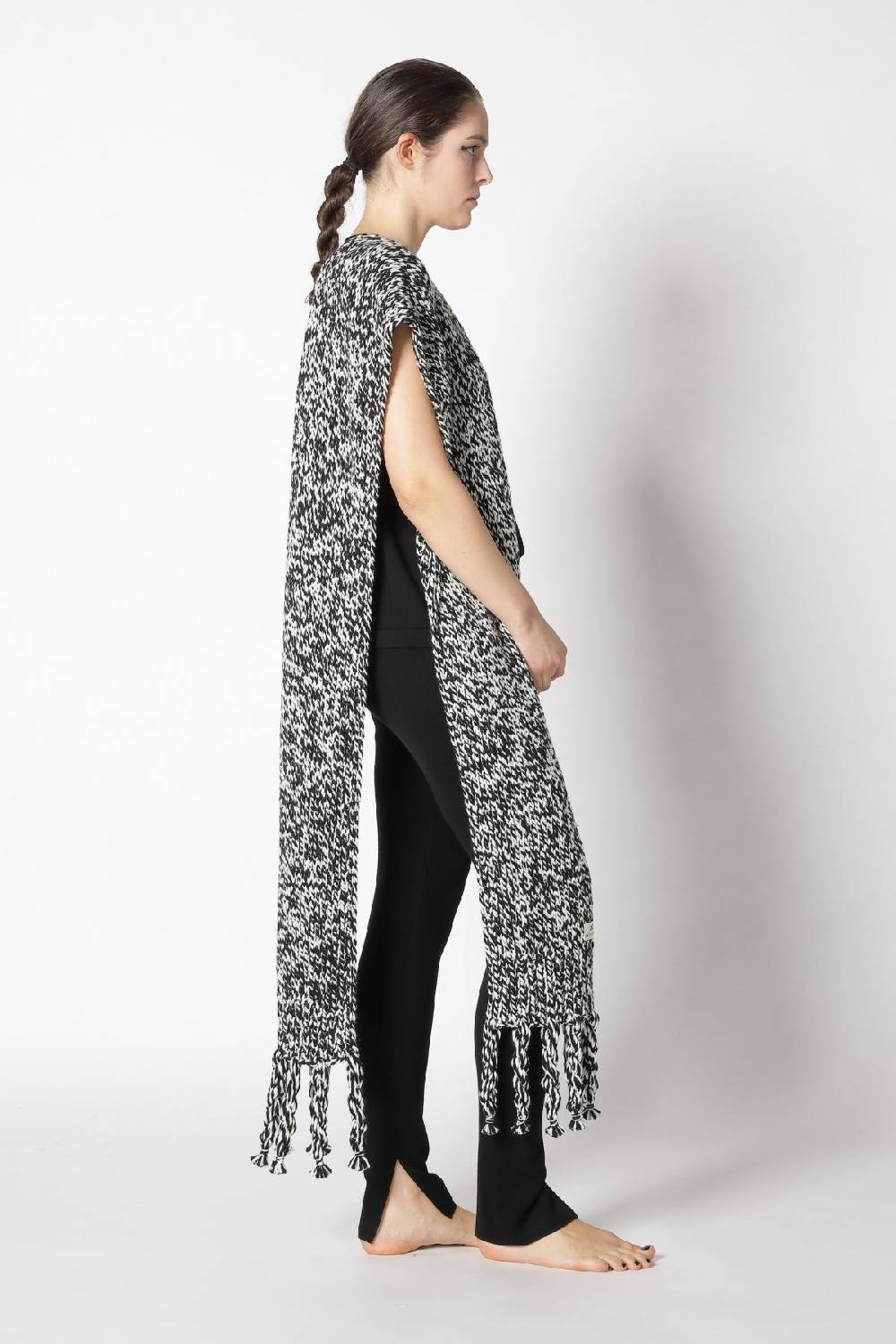 Sminfinity stretchy shell top + milano slim cut pants + contrast mouliné scarf Jubiläumsangebot
