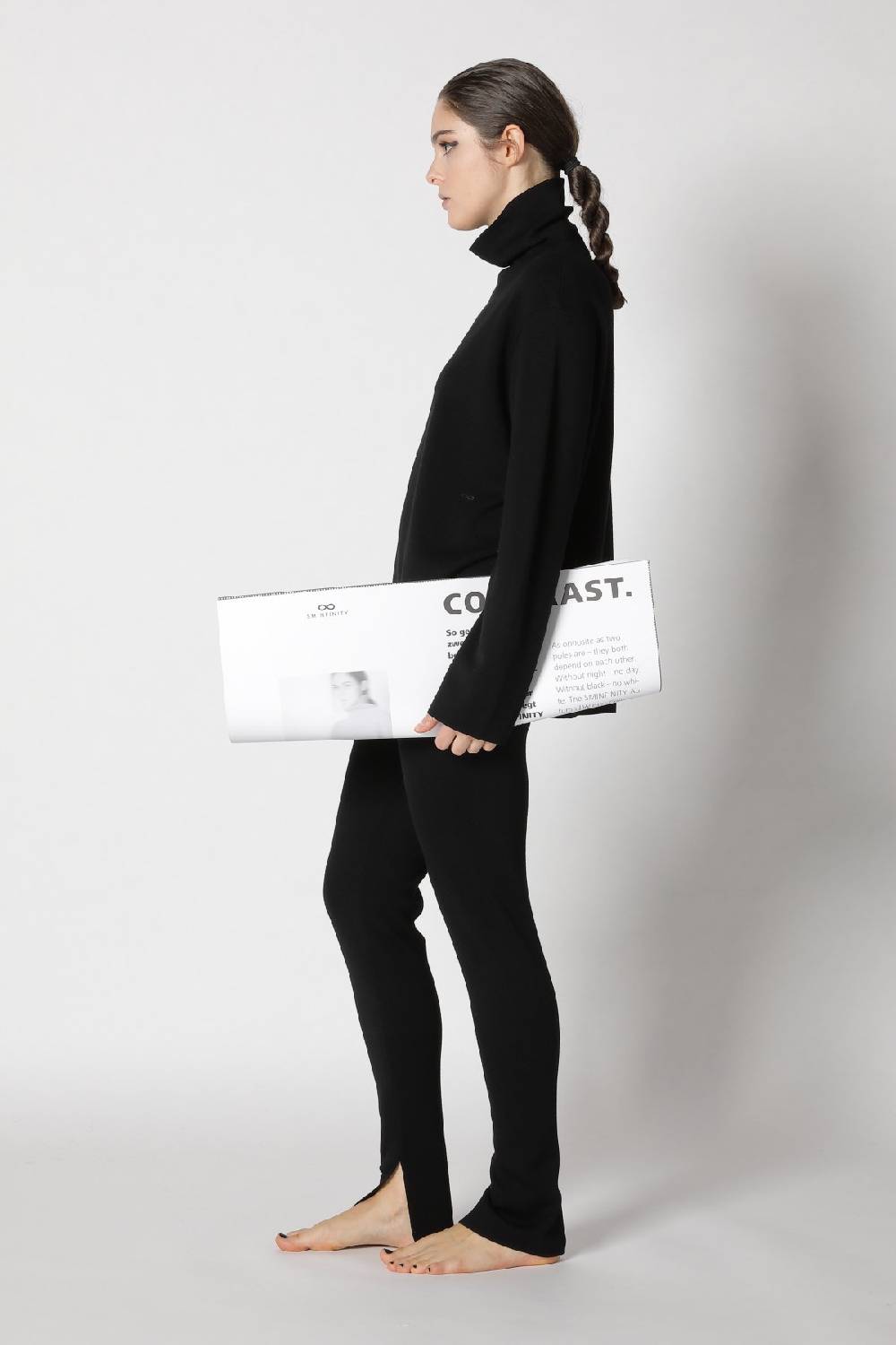 Sminfinity milano turtle jumper + milano slim cut pants Heißer Verkauf