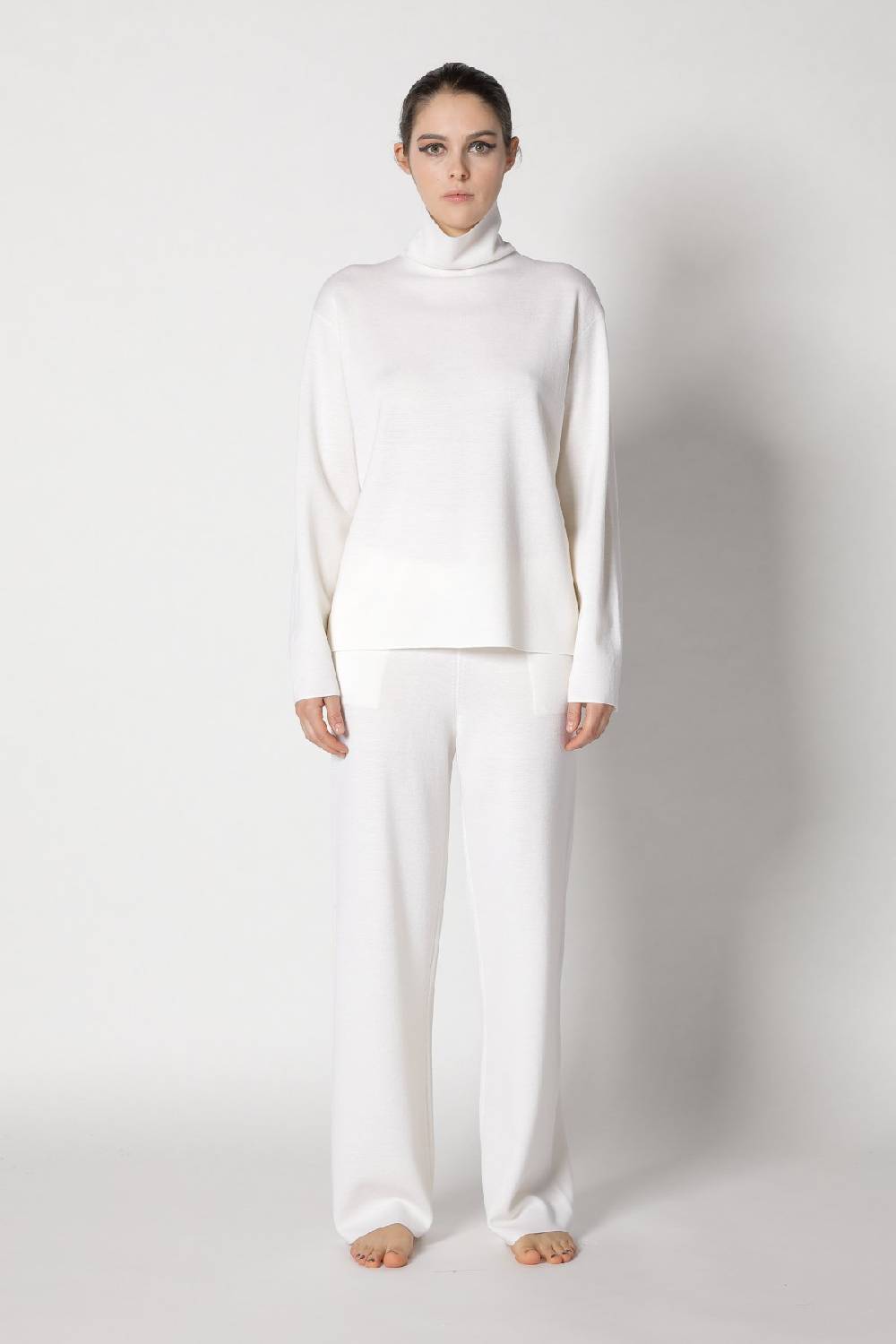 Sminfinity milano turtle jumper + milano slim cut pants Heißer Verkauf