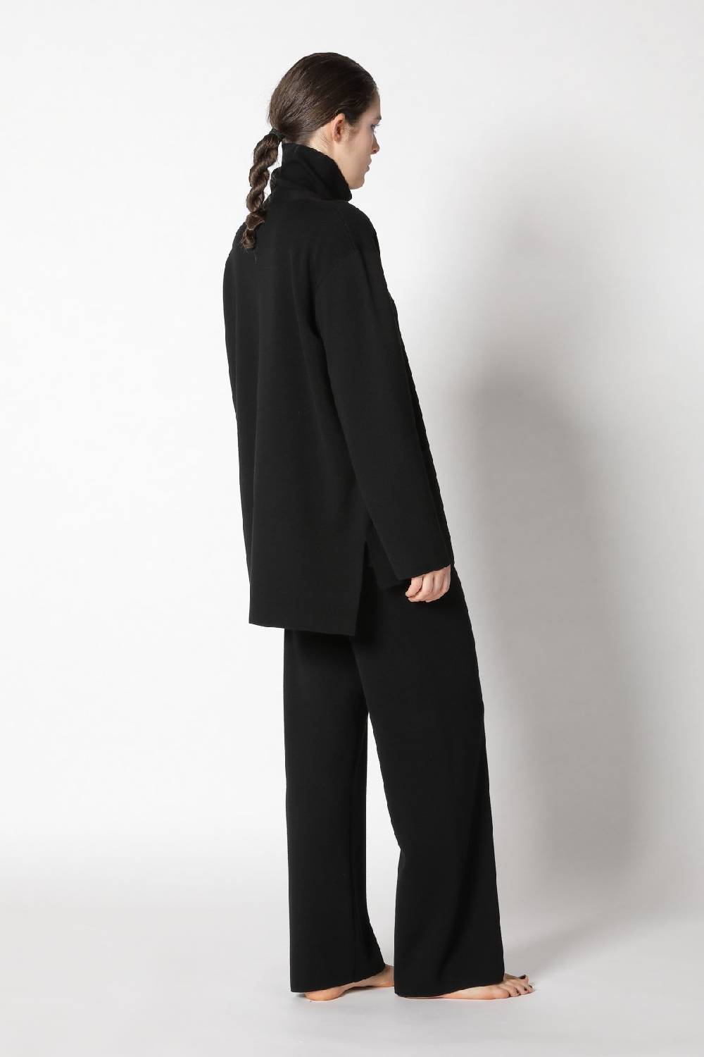 Sminfinity milano one button jacket + milano turtle jumper + milano palazzo pants Große Rabatte