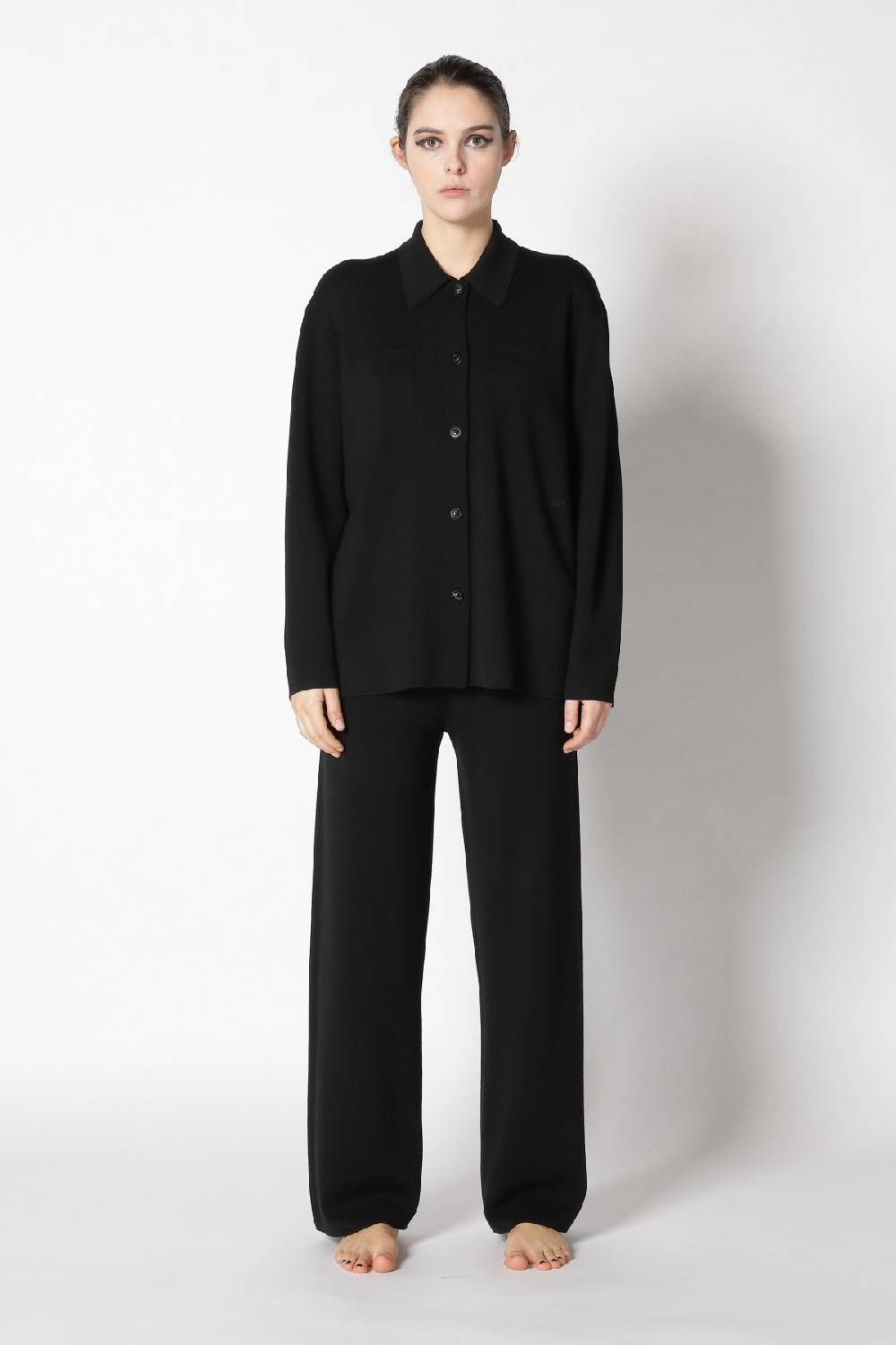 Sminfinity milano overshirt + milano palazzo pants Saisonale Angebote