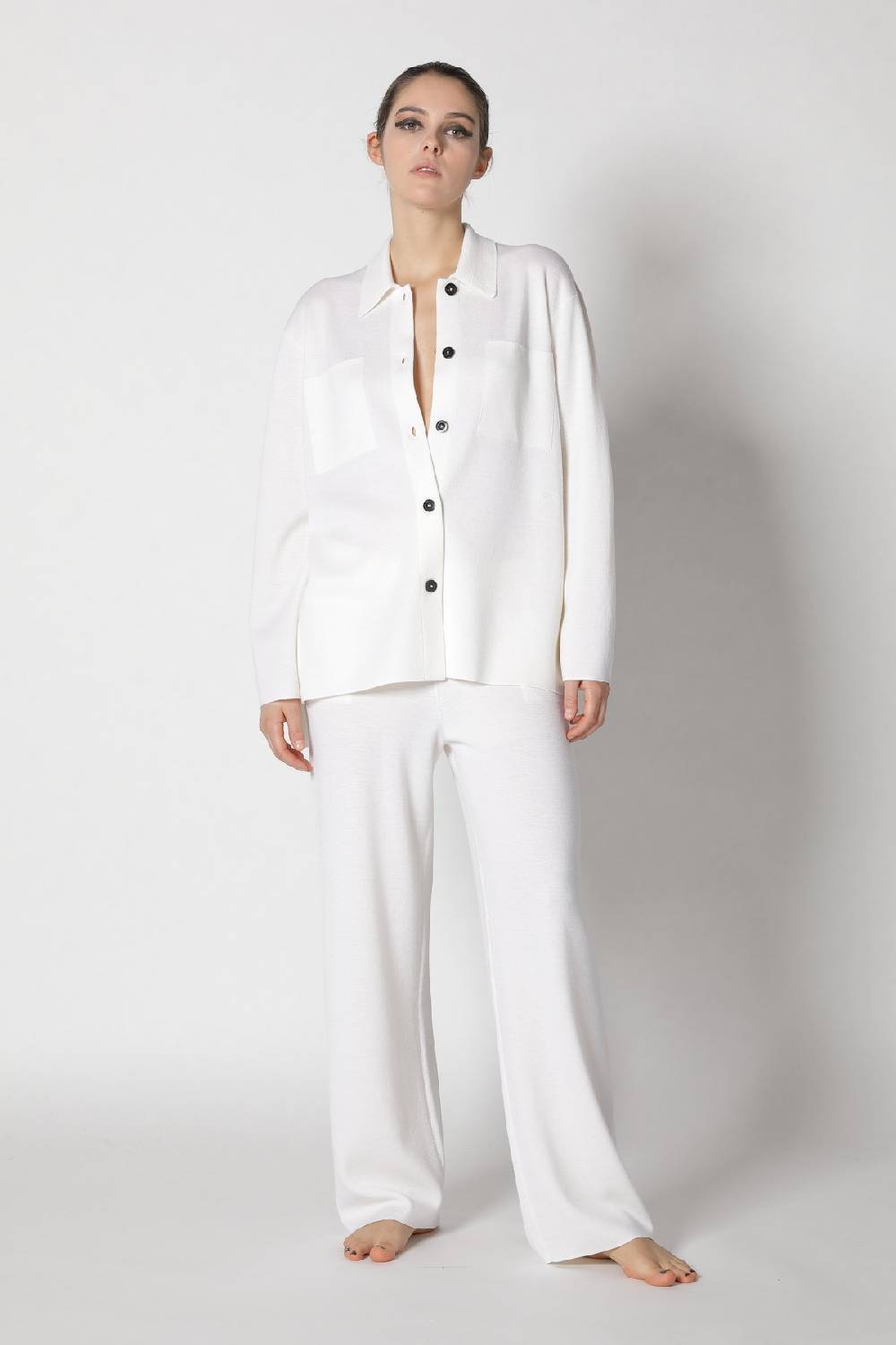 Sminfinity milano overshirt + milano palazzo pants Sonderangebote
