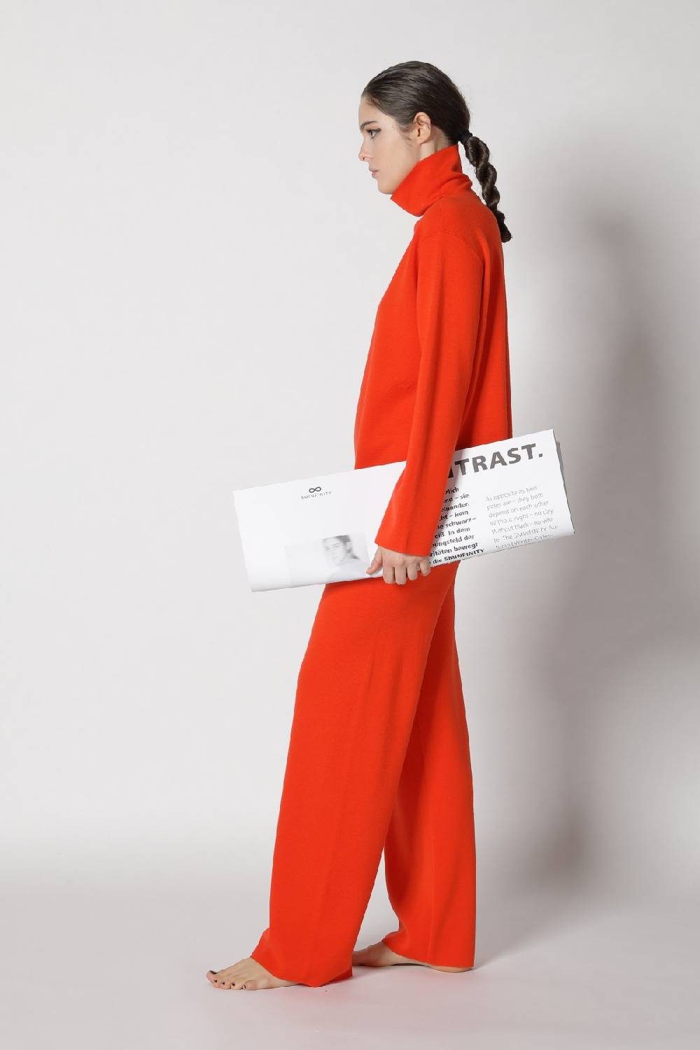 Sminfinity milano turtle jumper + milano palazzo pants VIP-Rabatte