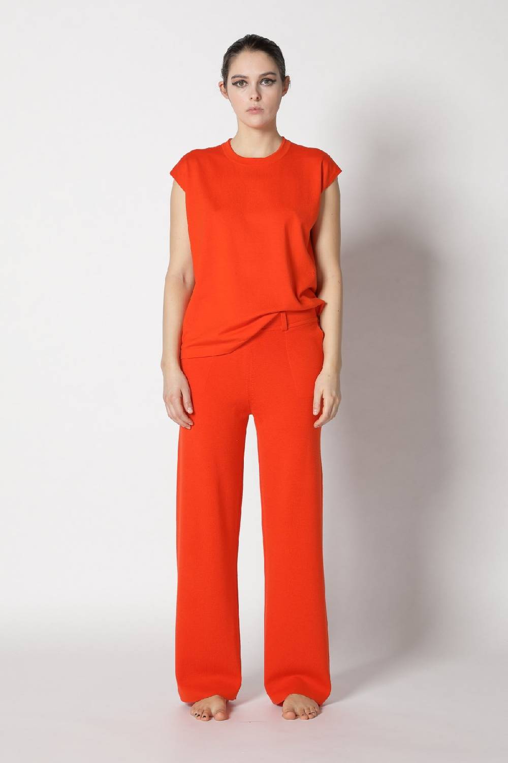 Sminfinity stretchy shell top + milano palazzo pants Tiefpreis
