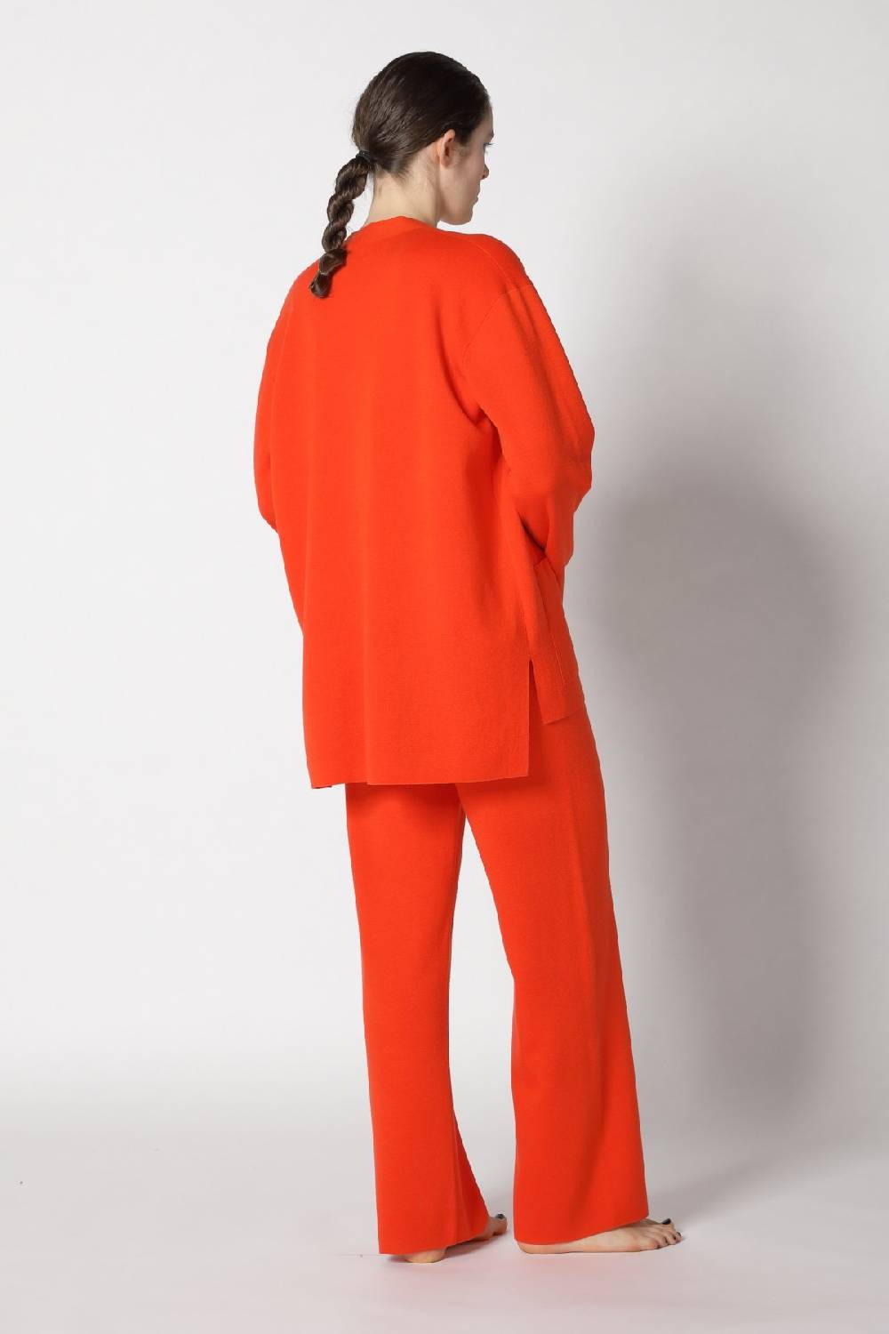 Sminfinity milano one button jacket + flowing cape jumper+ milano palazzo pants Wochenangebot