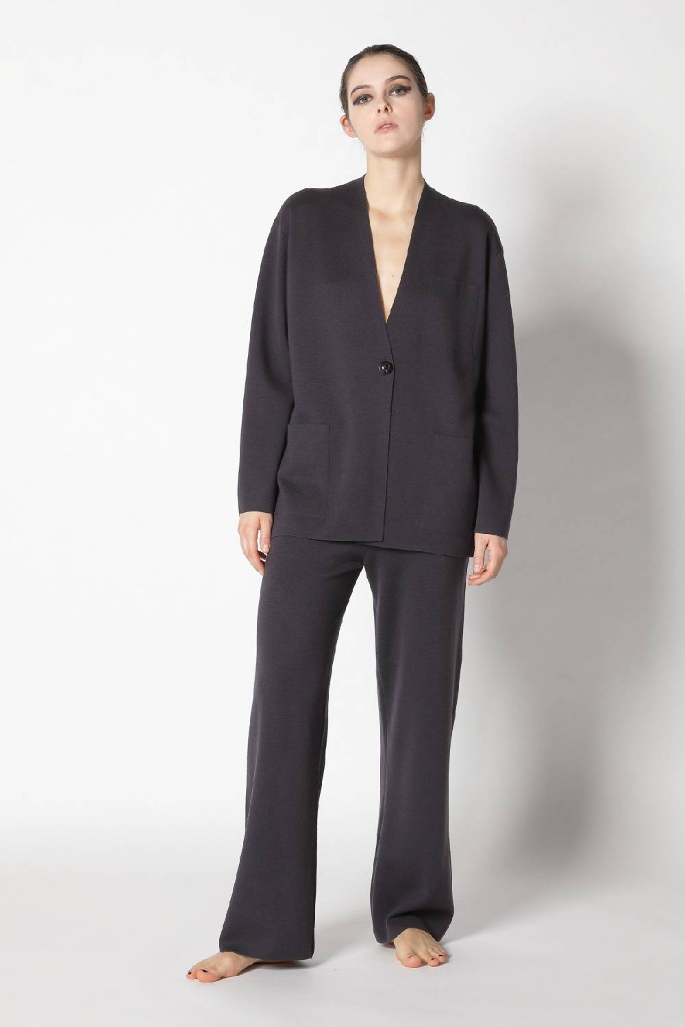Sminfinity milano one button jacket + milano palazzo pants Begrenzte Freigabe