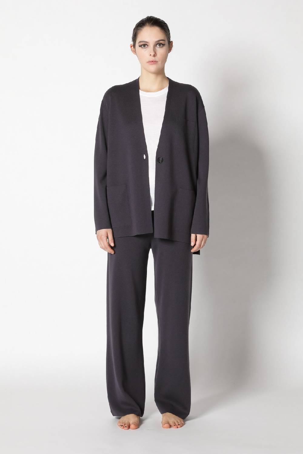 Sminfinity milano one button jacket + flowing cape jumper + milano palazzo pants Letzter Tag