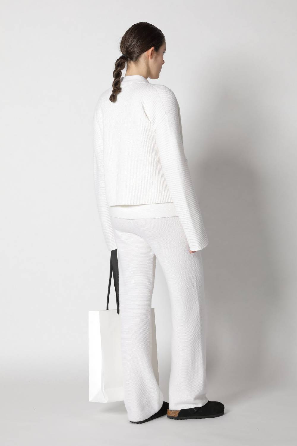 Sminfinity slouchy rib cardigan + garter T jumper + garter palazzo pants Nur für heute