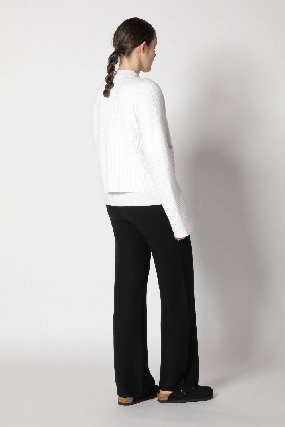 Sminfinity slouchy rib cardigan + garter T jumper + garter palazzo pants Discount Store für neue Produkte